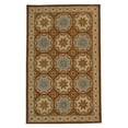 thumbnail image 1 of Ivory & Brown Medallion Rug (2 ft. 6 in. x 4 ft. 6 in.), 1 of 5