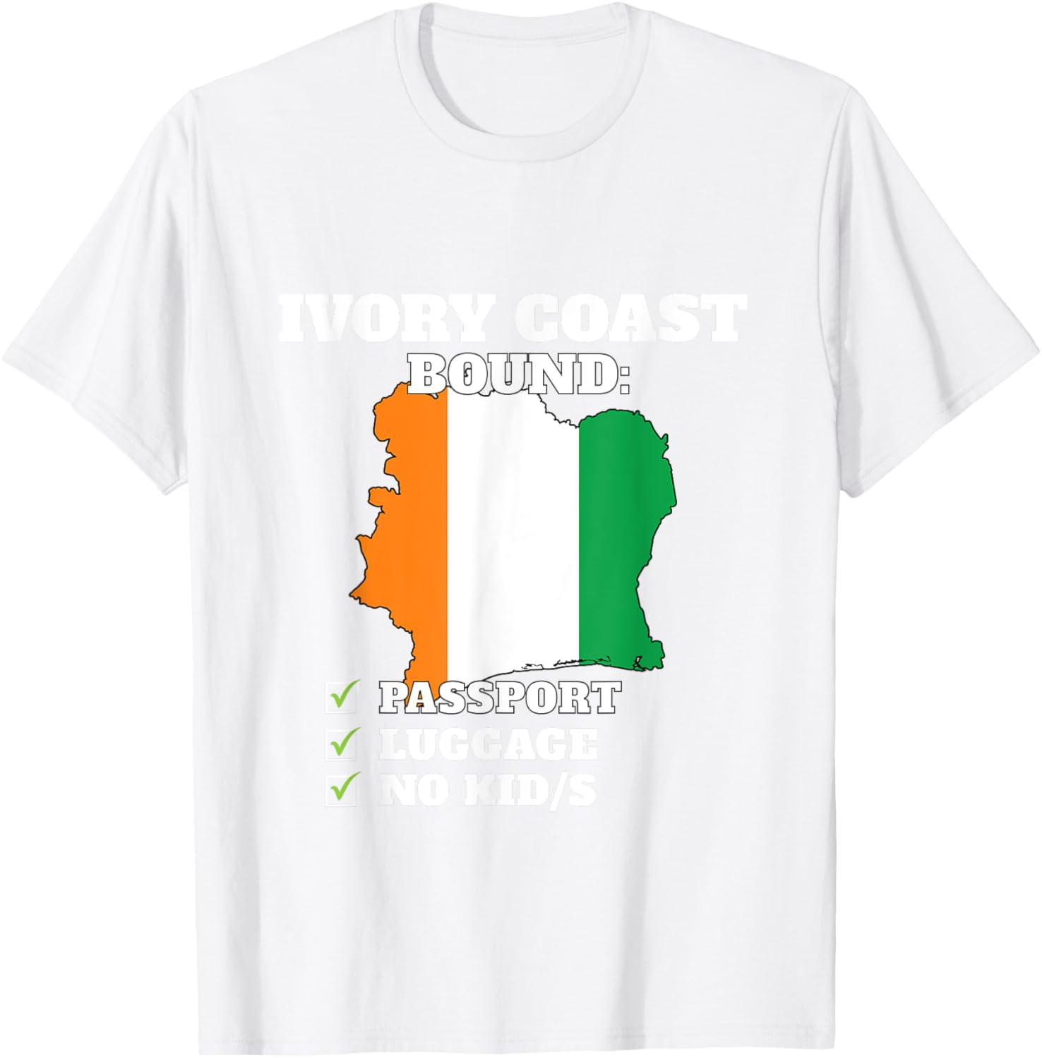 Ivory Coast Independence Day Raglan Cropped T shirt Cote d Ivoire Elephant LT01 main image 1
