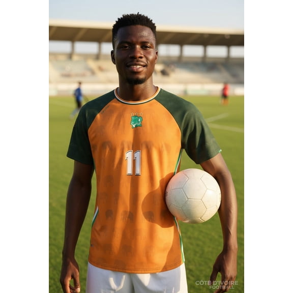 Ivory Coast soccer jersey M (Maillot de la cote d'ivoire) AVAILABLE (S;M;L;XL;XXL)