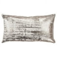 thumbnail image 1 of Ivory Distressed Brush Stroke Lumbar Pillow, 1 of 8