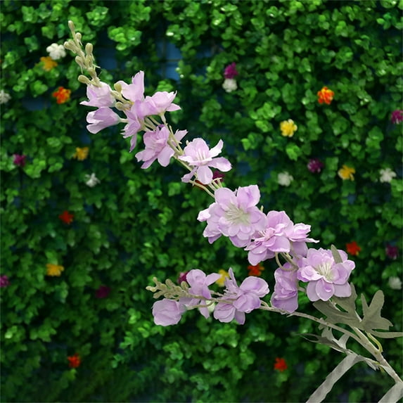 Ivory Flowers 33.86" Delphinium Artificial Flwoers Cream White Fake Flowers 1PC Long Stem Snapdragon Flowers for Tall Vase for Wedding Centerpieces Home Party Decor