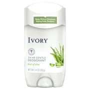 Ivory Gentle Deodorant Stick, Hint of Aloe, 2.4oz