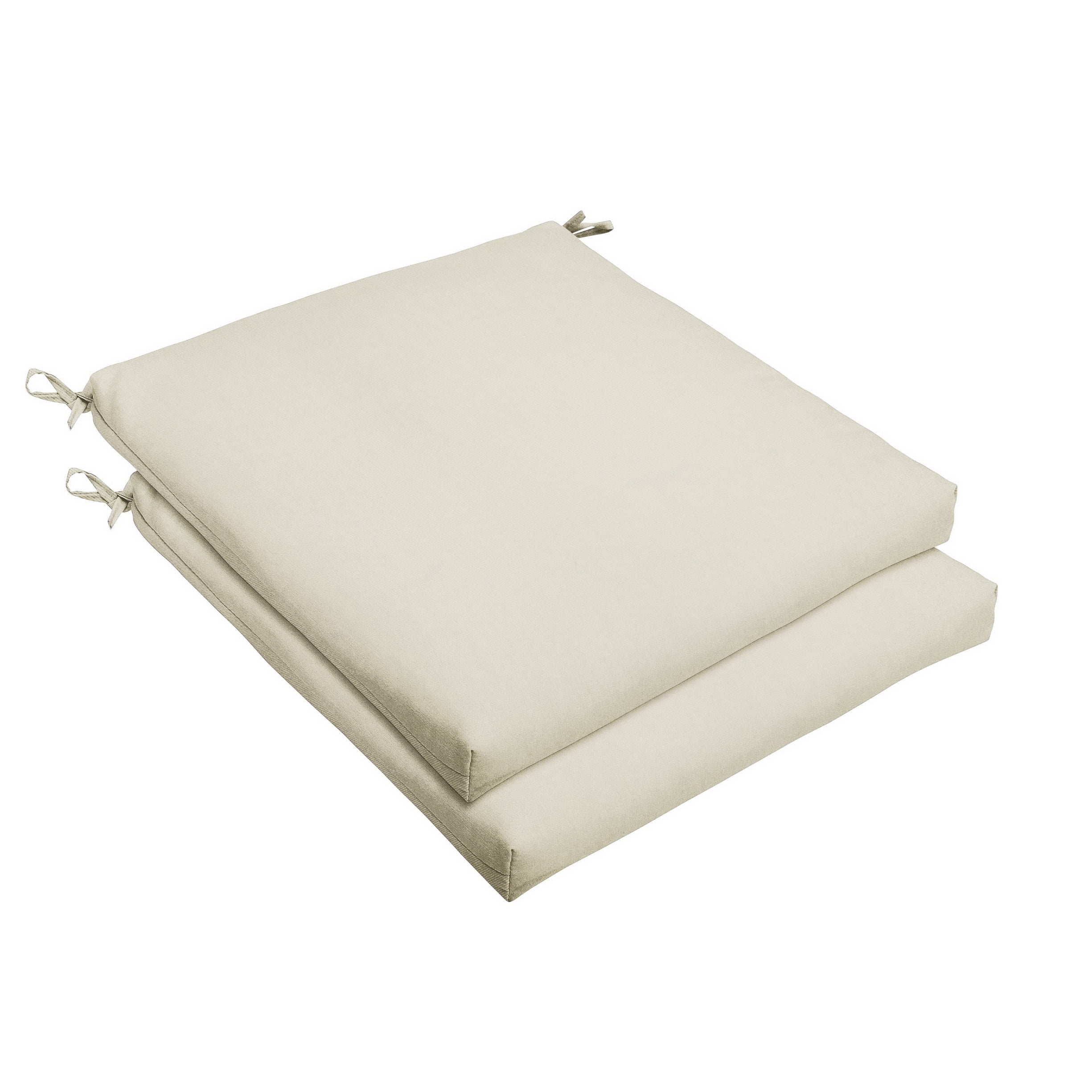 Ivory Indoor/Outdoor Cushion Set - Bristol, 20in x 20in x 2.5in