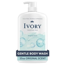 Ivory Mild and Gentle Body Wash, Original Scent, 35 fl oz