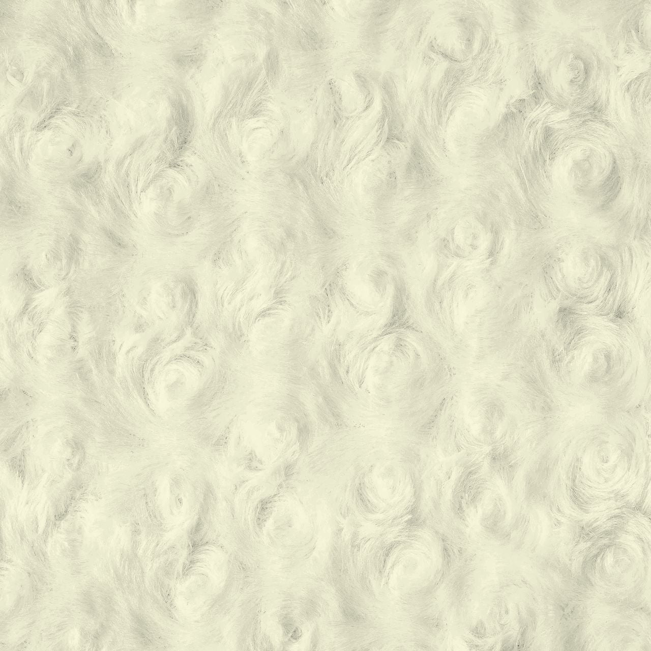 Ivory Minky Rosebud Cuddle- By The Yard- 58"/60" 100% Polyester Lap Blankets and Throws, Apparel, Home Decor, Quilting, Craft and DIY Project.