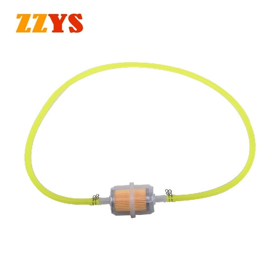 Ivory-Oil Filter and Tube and Hoses with Clip, Oil Cup, For Motorcycle, Scooter, Dirt Bike, ATV Go Kart, Gasoline, Gasoline, Liquid, Oil, Fuel