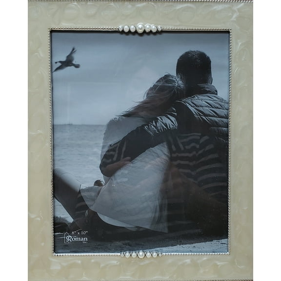 Ivory -Pearl  Frame Carolina Collection by Roman