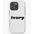 thumbnail image 1 of Ivory Personalized Name Phone Case for iPhone 16 15 14 13 12 11 Pro Max, 1 of 2