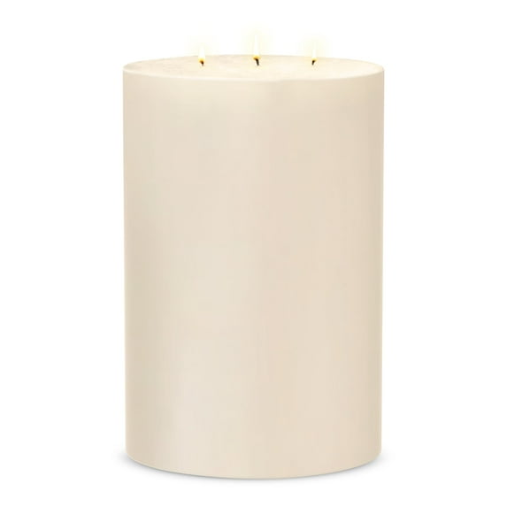 Ivory Pillar Candles