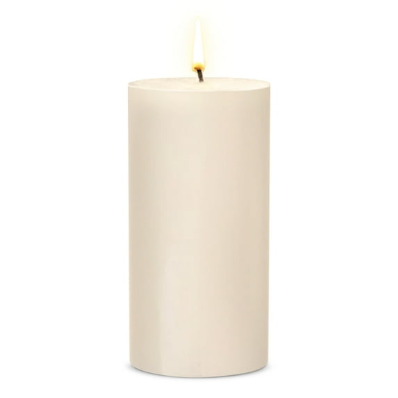 Ivory Pillar Candles