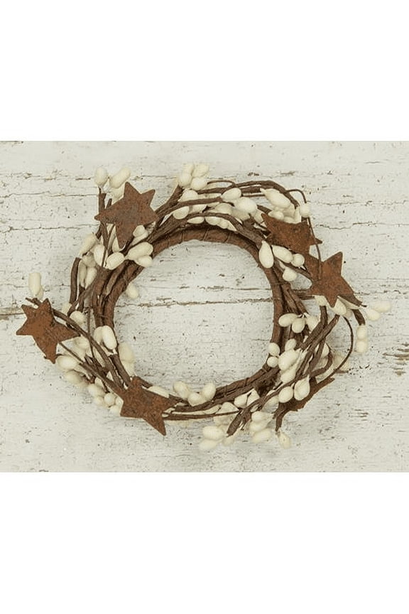 Ivory Pip & Star Ring, 2"
