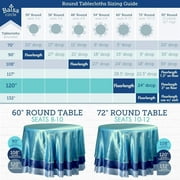Ivory Premium Lace Round Tablecloth Table Linens - Wedding Reception Party Home Dining Wholesale Decorations