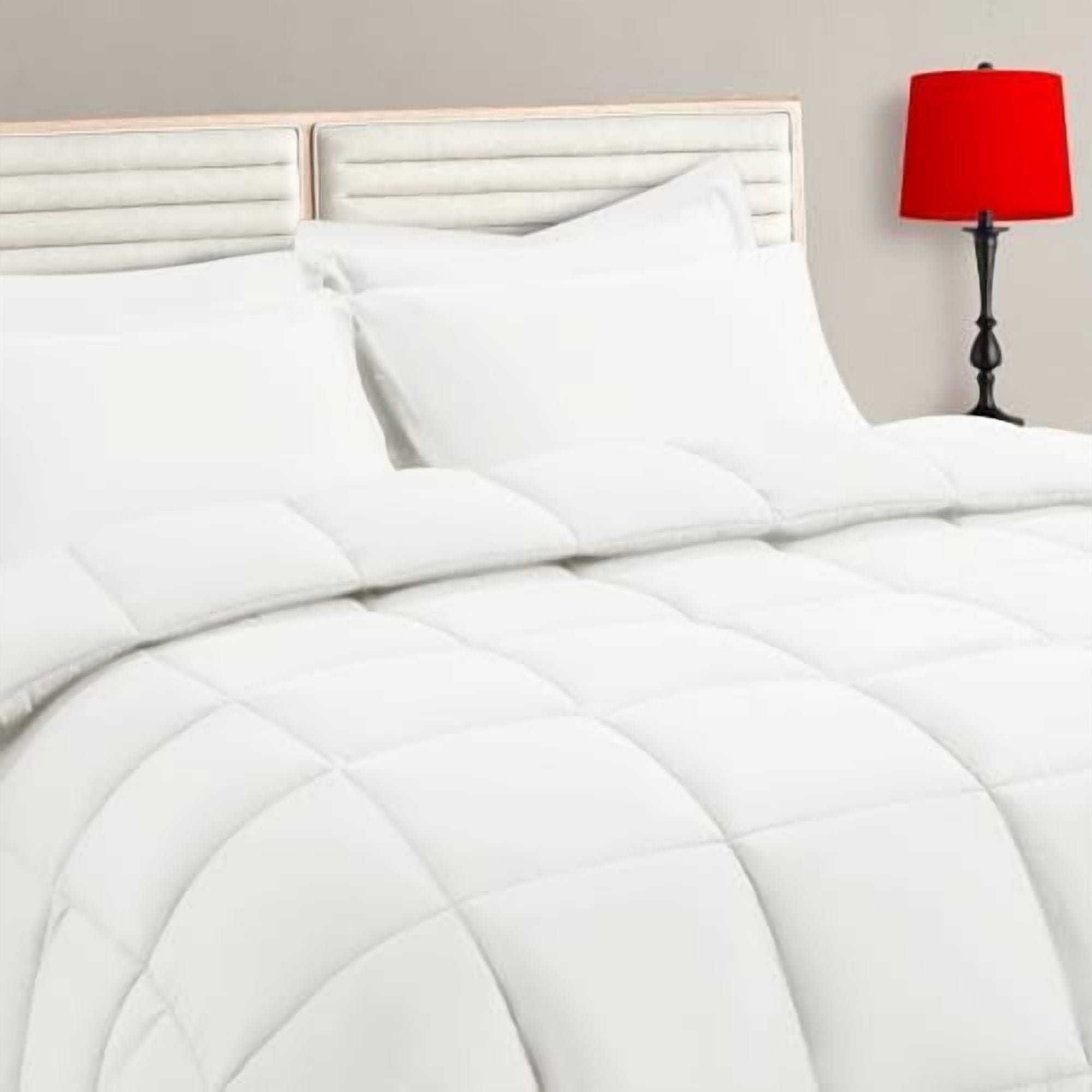 Ivory Queen Size Comforter Set - 7 Pieces, Bed in a Bag Bedding Sets ...