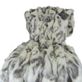 thumbnail image 1 of Ivory Rabbit Faux Fur Handmade Throw, Ivory & Gray - 60 x 90 in., 1 of 1