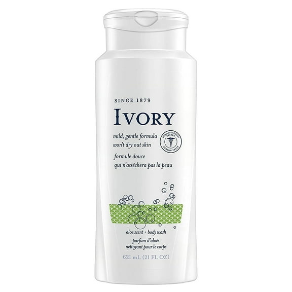 Ivory Scented Body Wash, .. Aloe 21 oz,Pack of .. 3