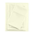 thumbnail image 1 of Ivory Short King Size Sheet Set Soft Brushed Bed Sheets Microfiber Hotel Luxury Set of 4 Pieces – Flat Sheet Fitted Sheet 2 Pillowcases 15 " Deep Pocket Fade Wrinkle Stain Resistant Bedding, 1 of 6