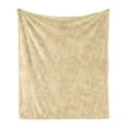 thumbnail image 1 of Ivory Soft Flannel Fleece Throw Blanket, Blurry Modern Themed Hazy Background with Simplistic Influences Abstract Image, Cozy Plush for Indoor and Outdoor Use, 70" x 90", Cream, by Ambesonne, 1 of 6