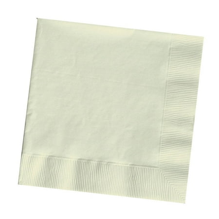 Ivory Touch of Color 2 Ply Paper Beverage Napkins - 50 Count