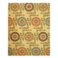 thumbnail image 1 of Ivory Transitional Floral Mandana Rug, 1 of 4