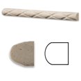 thumbnail image 1 of Ivory Travertine Honed 1 X 12 Diamond Rope Liner, 1 of 4