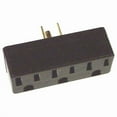 thumbnail image 1 of Ivory Triple Tap Plug-In Outlet Adapter, 1 of 1