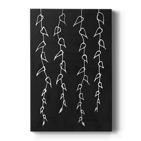 Ivory Vines II Premium Gallery Wrapped Canvas - Ready to Hang