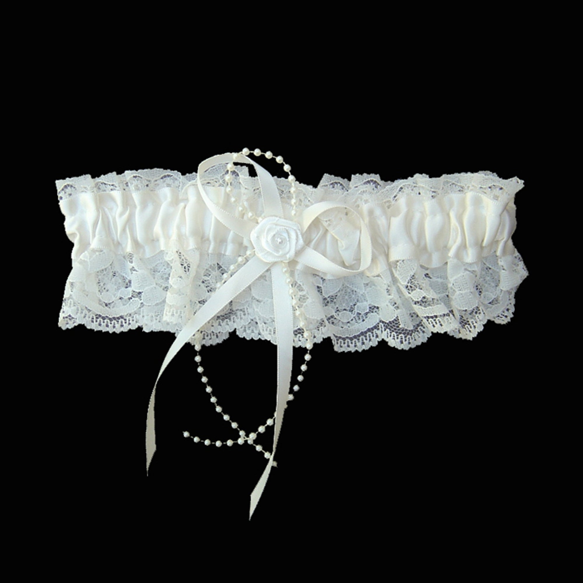 Ivory Wedding Garter - 1 Piece (gigarterivory) - Walmart.com