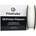thumbnail image 1 of Ivory White (Off-White/Creamy-White/Slightly Yellowish White) PLA 3D Printer 1.75mm Filament - FilaCube 1.75 mm 1kg PLA 2 3-D Printing Plastic for Bone Lithophane Piano Key Elephant tusk Tooth fang, 1 of 7