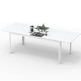 thumbnail image 1 of Ivory finish - Adjustable seating - Lawn parties - Sturdy and simple table, 1 of 3