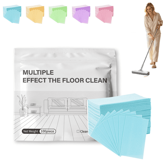 Ivovex Floor Cleaning Sheets, Multi Effect Floor Cleaner Sheets for Deep Clean