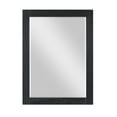 thumbnail image 1 of Ivy 28" Rectangular Bathroom Wood Framed Wall Mirror in Black&nbsp;Oak, 1 of 11