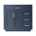 thumbnail image 1 of Ivy 36" Single Bathroom Vanity Cabinet Only in Royal Blue without Countertop and Mirror, 1 of 4