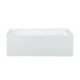 thumbnail image 1 of Ivy 60" x 30" Left-Hand Drain Alcove Bathtub with Apron, 1 of 12