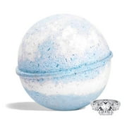 Ivy & Bauble Handmade Clean Fresh Scent Jewelry Bath Bombs with Surprise Ring |Made in USA |No Paraben No Preservatives No Phosphate| Aroma Therapeutic Moisturizer for Bubble & Spa Bath| 8oz-Size 8