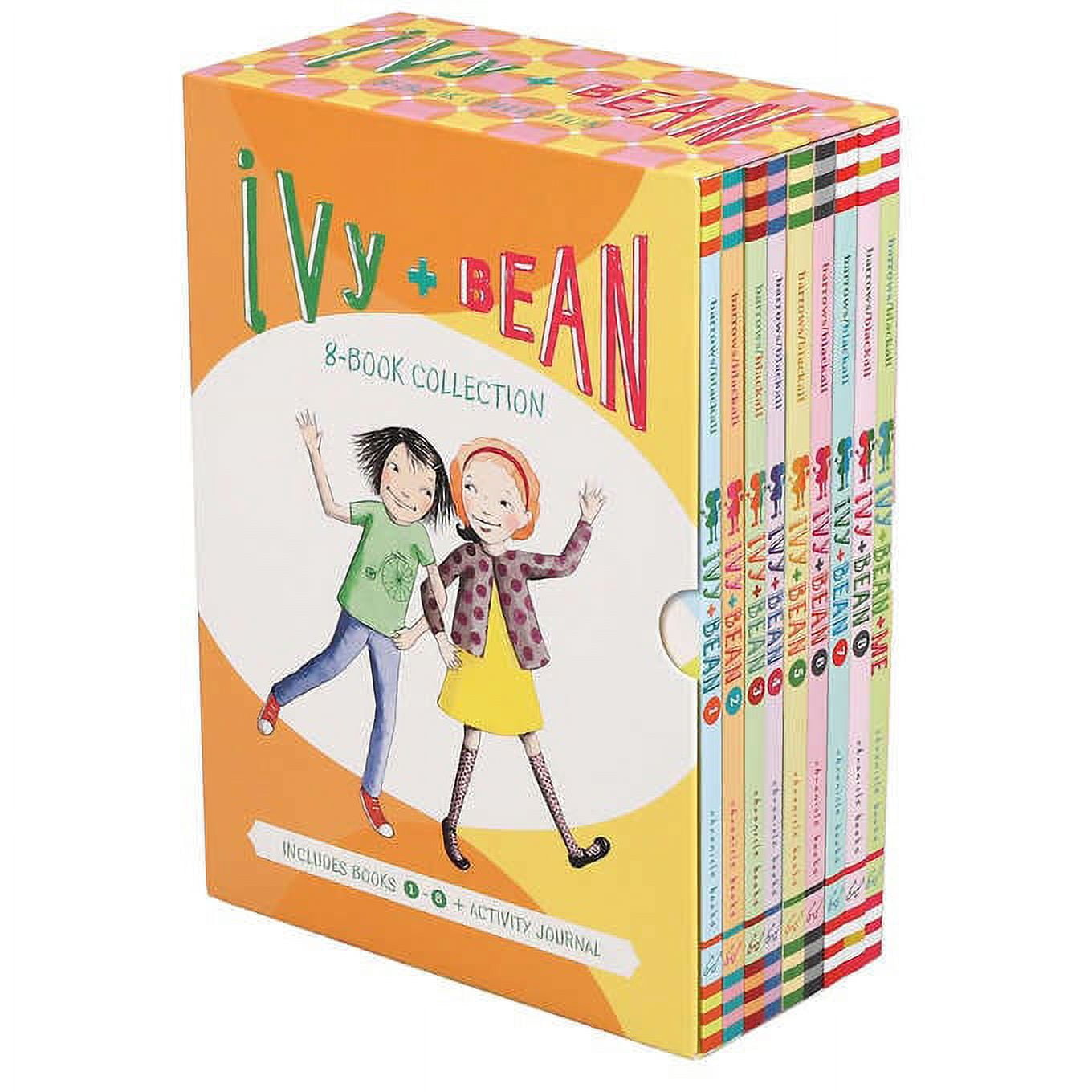 Ivy + Bean 8 Book Collection and Activity Journal Box Set by Annie Barrows