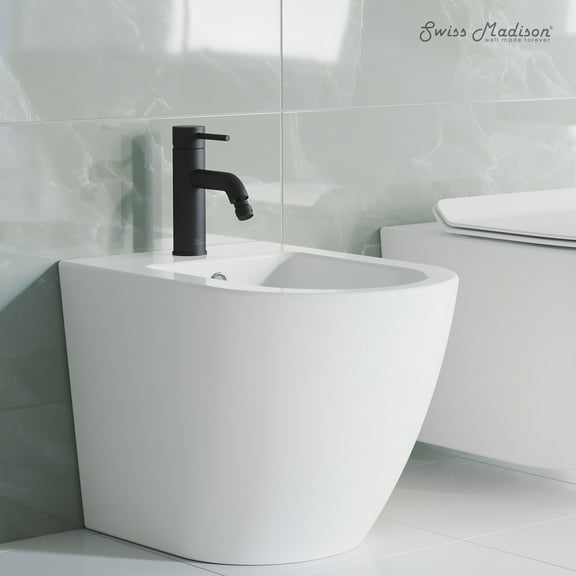 Ivy Bidet Faucet in Matte Black