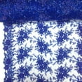 thumbnail image 1 of Ivy Bridal Lace Sequins Beaded Scallop Fabric for Dresses 52’’ BTY&nbsp;(Blue), 1 of 6