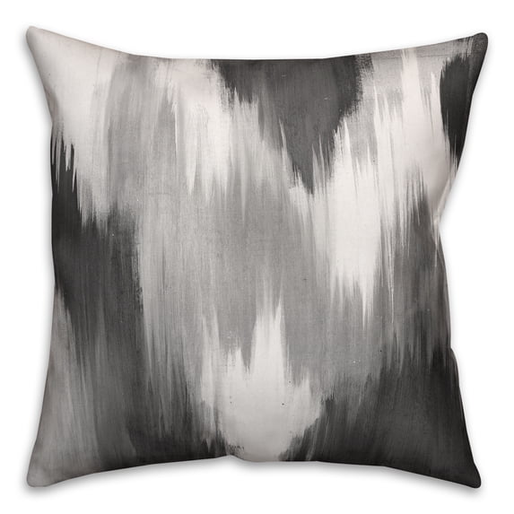 Creative Products Abstract Gray Pattern 20x20 Spun Poly Pillow