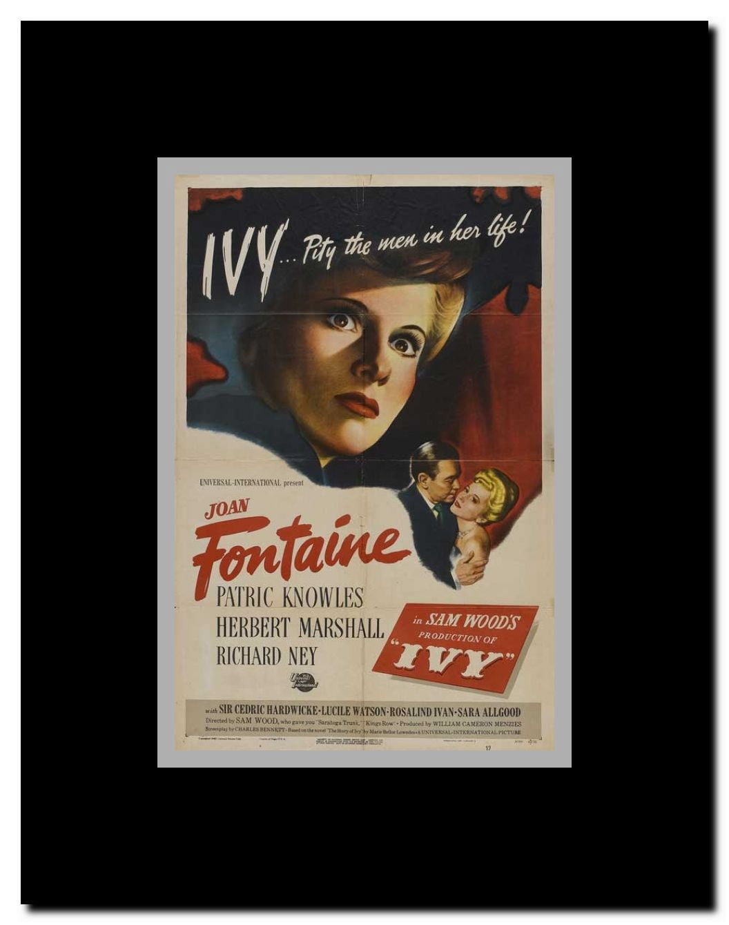 Ivy Framed Movie Poster