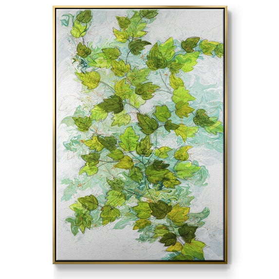 Ivy Framed Premium Gallery Wrapped Canvas - Ready to Hang