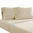 thumbnail image 1 of Ivy Full Size Cotton Ultra Soft Prewashed Bed Sheet Set, Cream - 4 Piece, 1 of 1