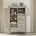 thumbnail image 1 of Ivy Hollow Door Chest in Weathered Linen, 1 of 2
