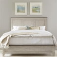 thumbnail image 1 of Ivy Hollow King Panel Bed in Weathered Linen, 1 of 9