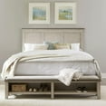 thumbnail image 1 of Ivy Hollow Queen Storage Bed in Weathered Linen, 1 of 4