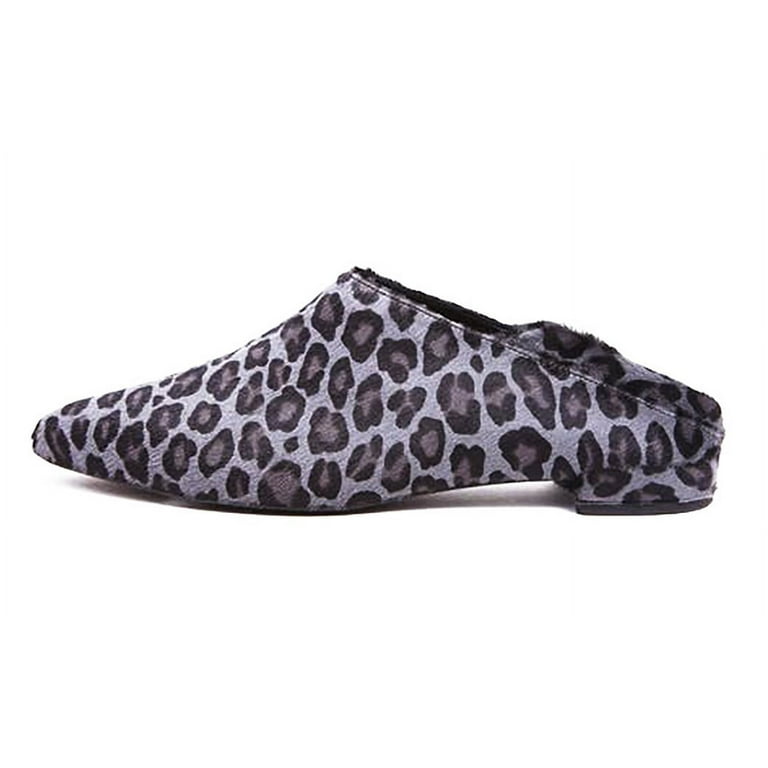 Cheetah mule slides sales