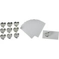 thumbnail image 1 of Ivy Lane Design 67VC Silver Heart Place Card Holder - Pack of 10, 1 of 1