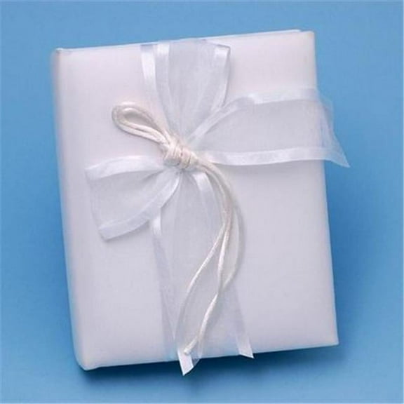 Beverly Clark A01115PA/WHT Simplicity Collection 4 x 6 Inch Photo Album in White