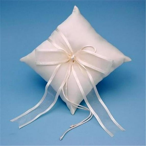 Ivy Lane Design A01115RP/IVO Simplicity Ring Pillow - Ivory