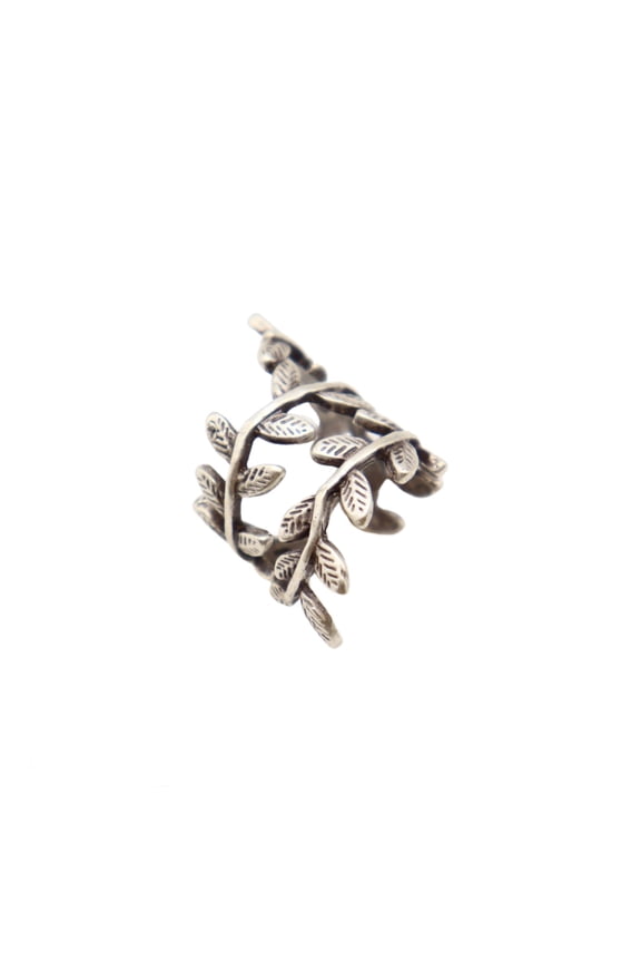 Ivy Olive Leaf Ring