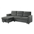 thumbnail image 1 of Ivy Reversible Sleeper Sectional Sofa: Convenience, Customization, and Style, 1 of 3